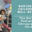photo of Dr. Joshua Gelber of Annex Family Chiropractic holding a child, on the right the words Nurturing a child's well-being: The Role of Pediatric Chiropractic Care