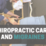 toronto chiropractor dr. joshua gelber adjusting a patient's neck. below are the words chiropractic care and migraines.